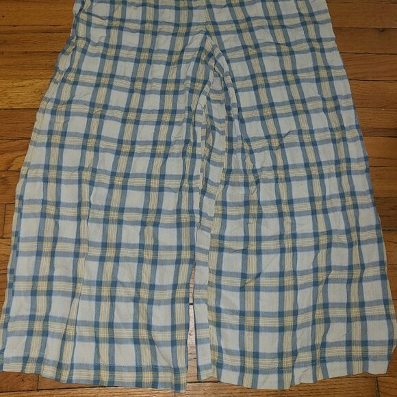 NWT Urban Outfitters long plaid jumsuit sz. Small - Picture 2 of 2